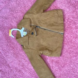Crazy 8 baby suede jacket